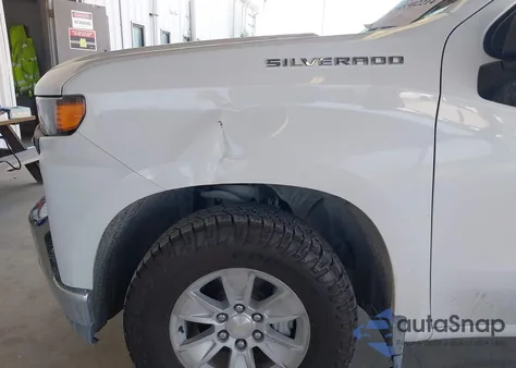 2021 Chevrolet Silverado 1500 2Wd Short Bed Wt из США, поврежденный, VIN 1GCPWAEF8MZ192446